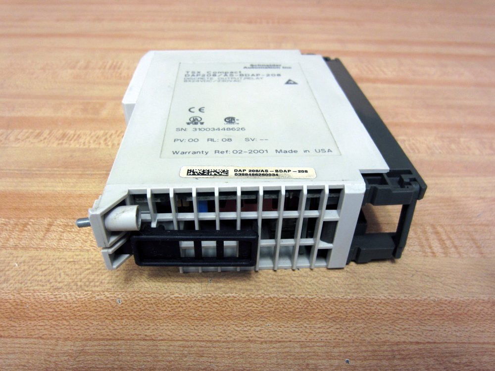 Schneider DAP 208/AS-BDAP-208 Output Relay DAP208ASBDAP208