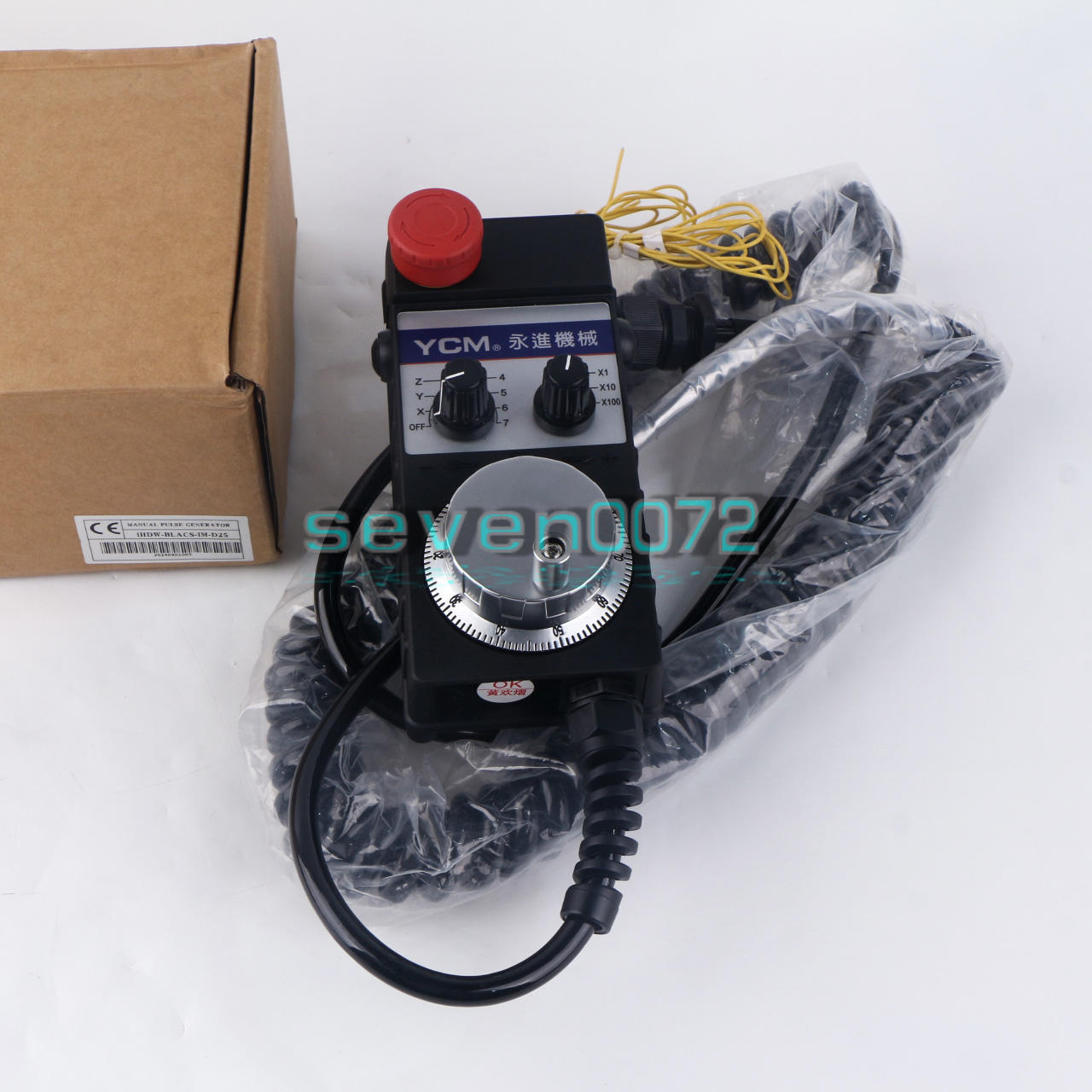 1PC New YCM IHDW-BLACS-IM-D25 Handwheel Handy Pulser Manual Generator