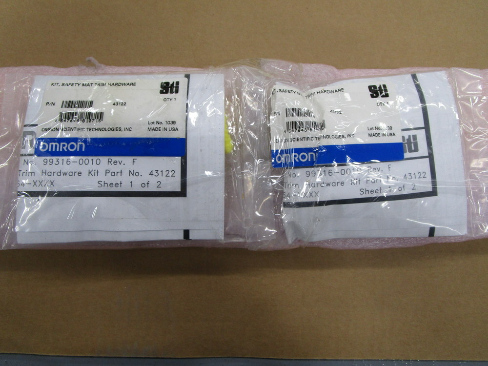 Omron 99316-0010 Safety Mat Trim 43122