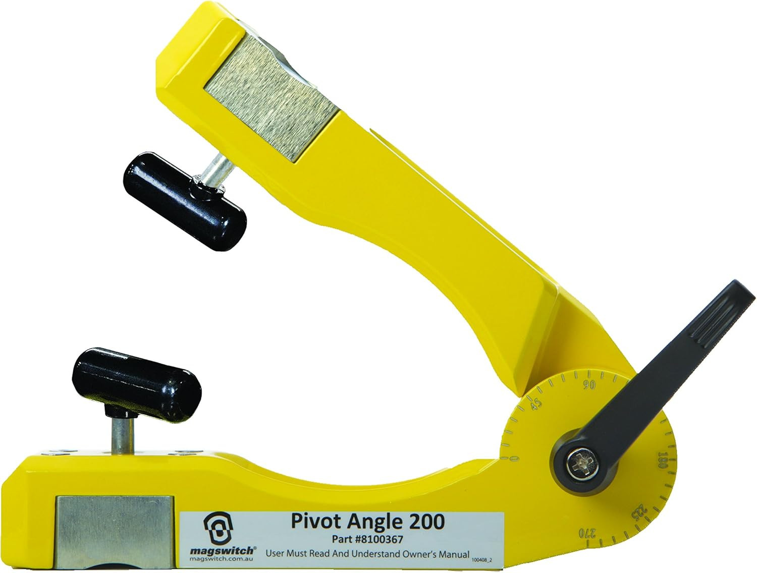Magswitch 8100367 Pivot Angle 200 Adjustable Welding Magnet – 200 lb Force