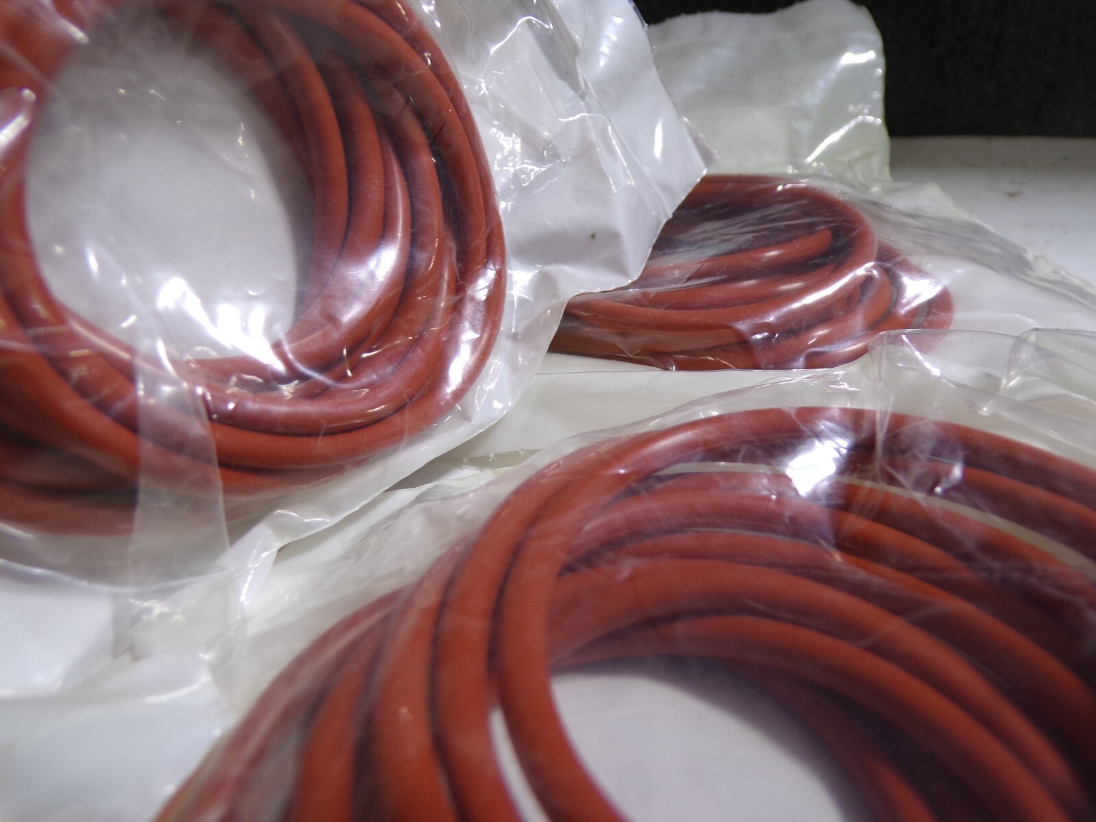 O-Ring, Durometer 1REY3 Color Red, 2 1/8 in Nominal Outside Dia. (G)