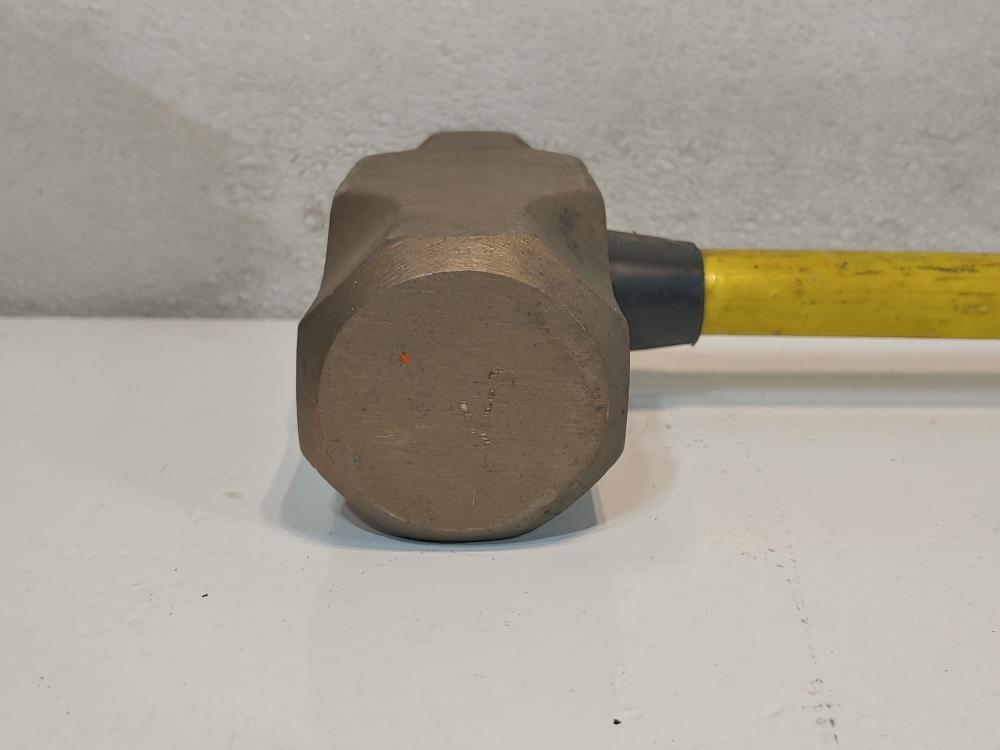 Ampco H-72 Aluminum Bronze, Fiberglass Handle Non-Sparking Sledge Hammer
