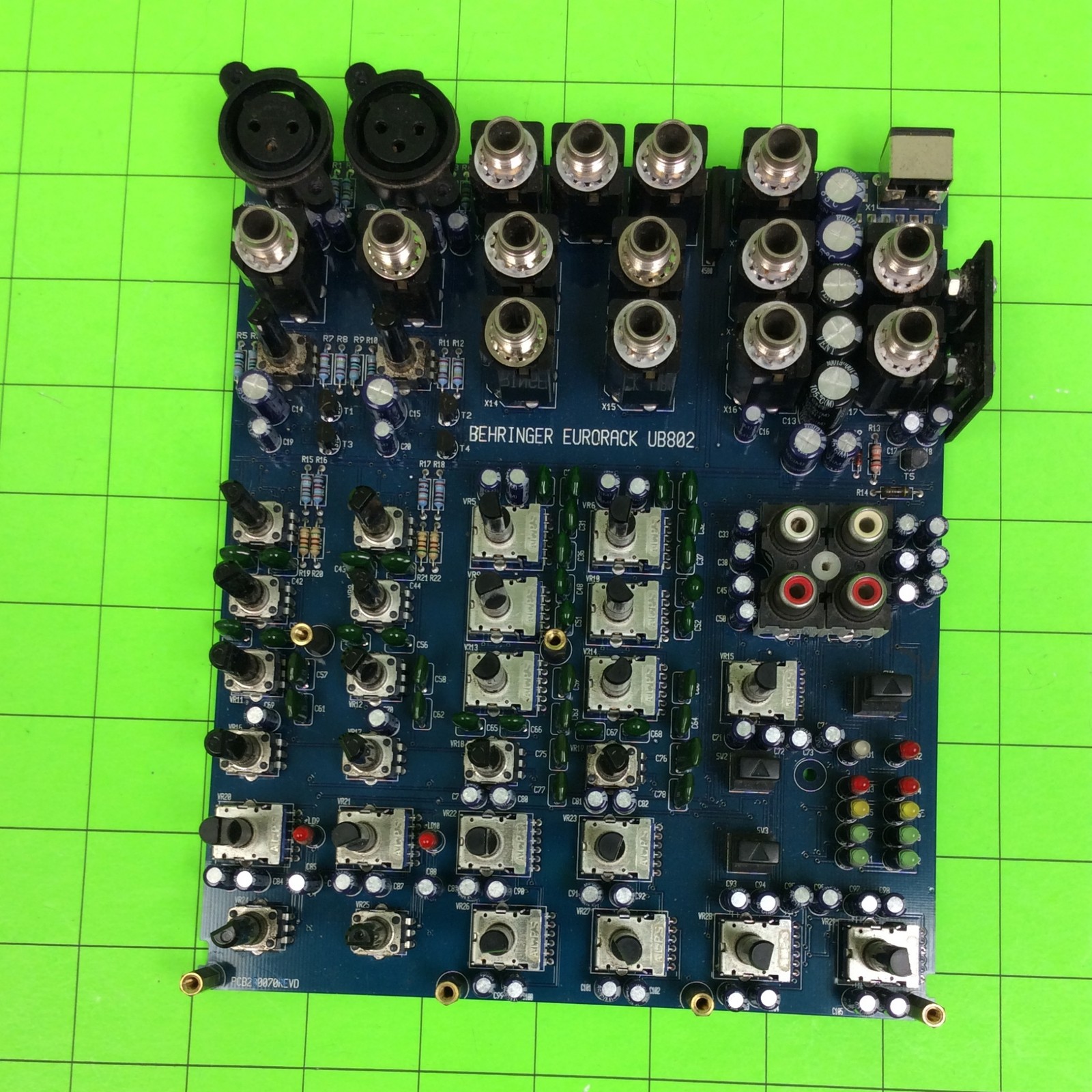 Behringer Eurorack UB802 Audio Mixer Main Board