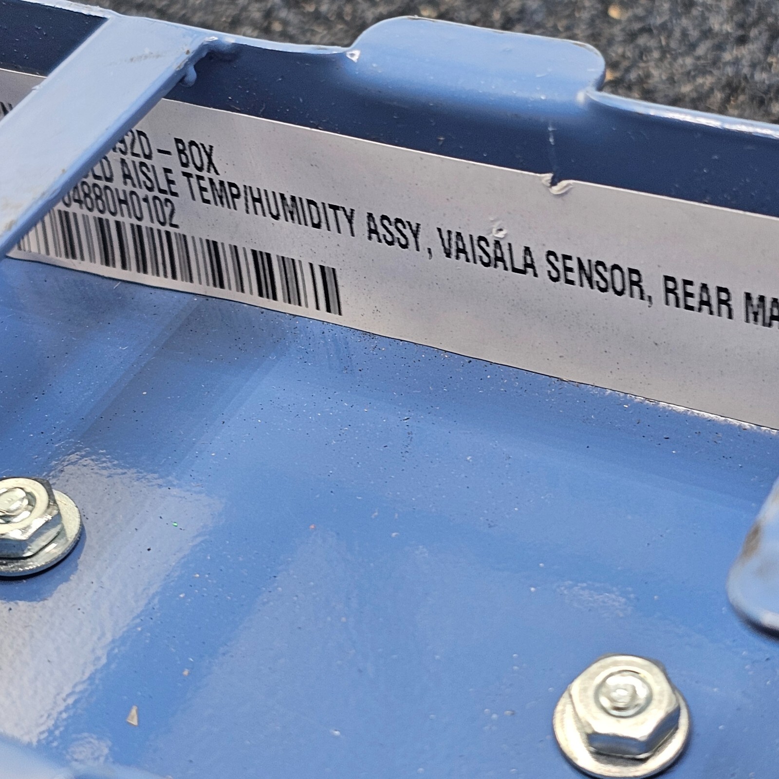 F-HMW92D-BOX Bracket Assembly Cold Isle Temp Humidity Assy Vaisala Sensor