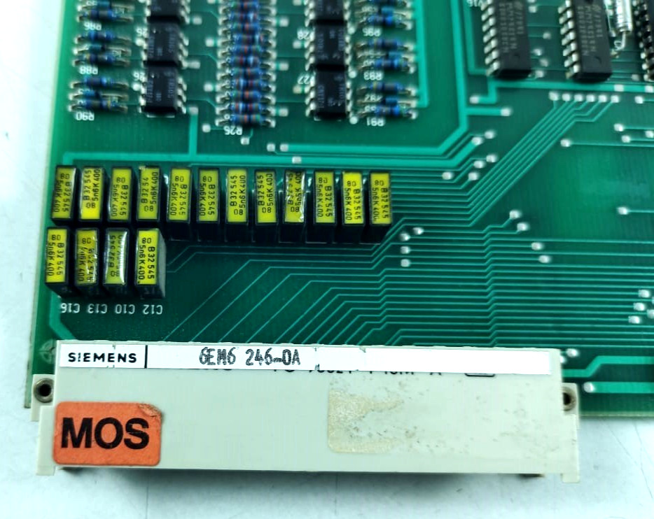 Siemens 6EM6246-0A / 6EM6 246-0A Pcb Card E550 MA-W819-C2 / E550 MA-W819-C1