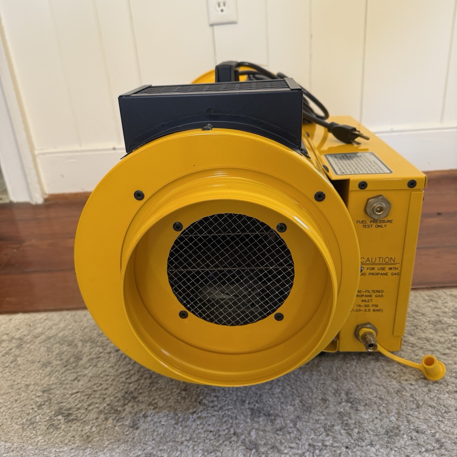 Pelsue 1590 Propane Heater Axial Blower 45,000 BTU 120V New Open Box TESTED