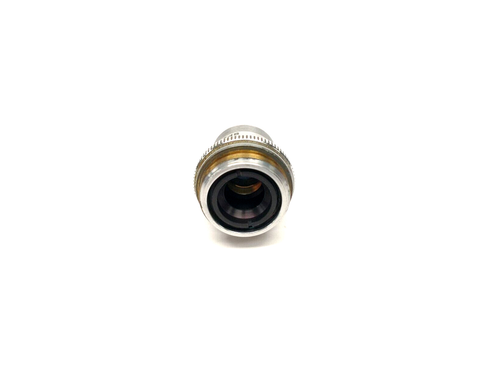 American Optical 1076 Microscope Objective Lens 10x N.A. .25