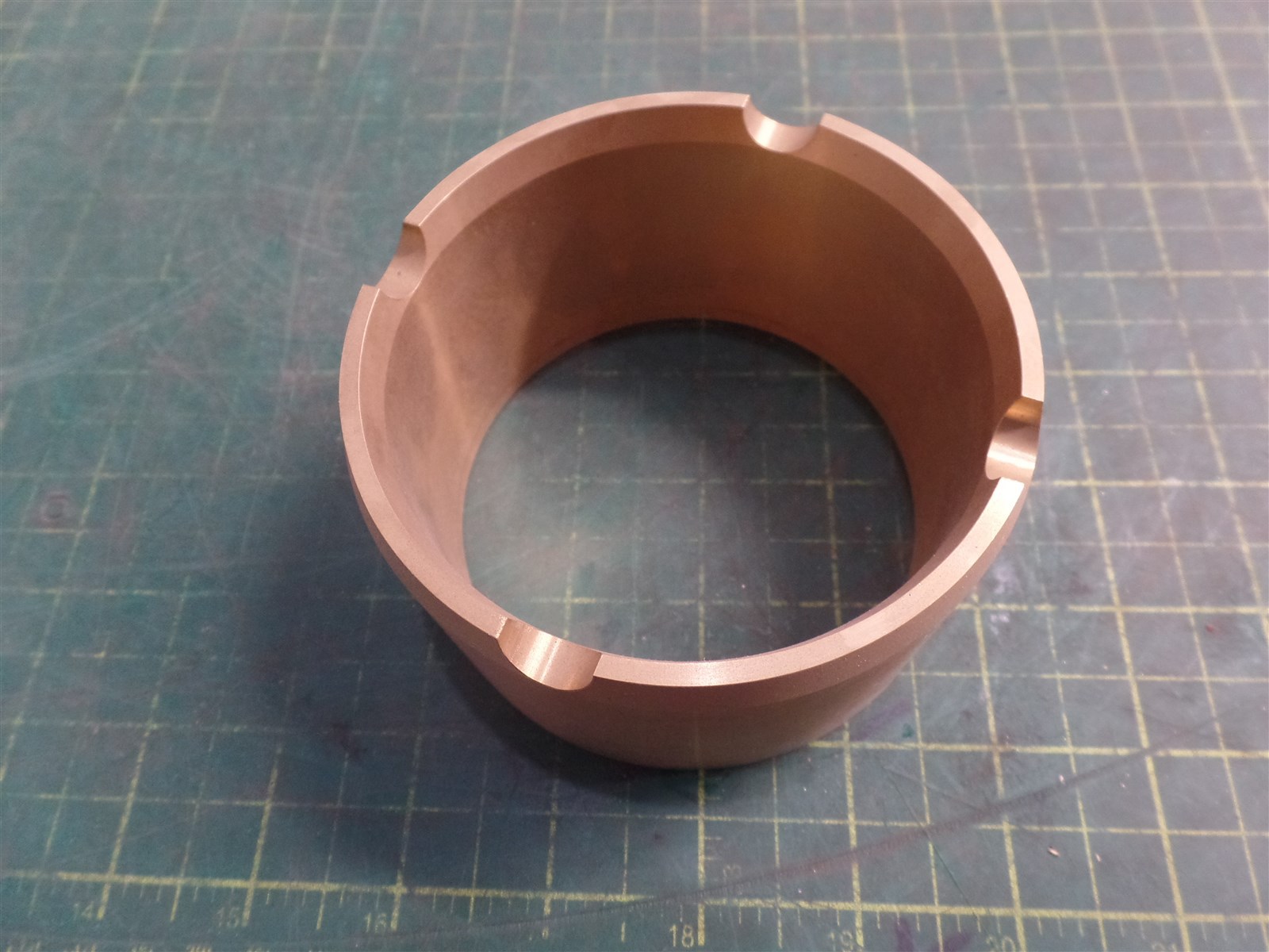 GENUINE TROJAN O&K 10208569800 LARGE BUSHING ASSEMBLY, TEREX, 10-208569800 N.O.S
