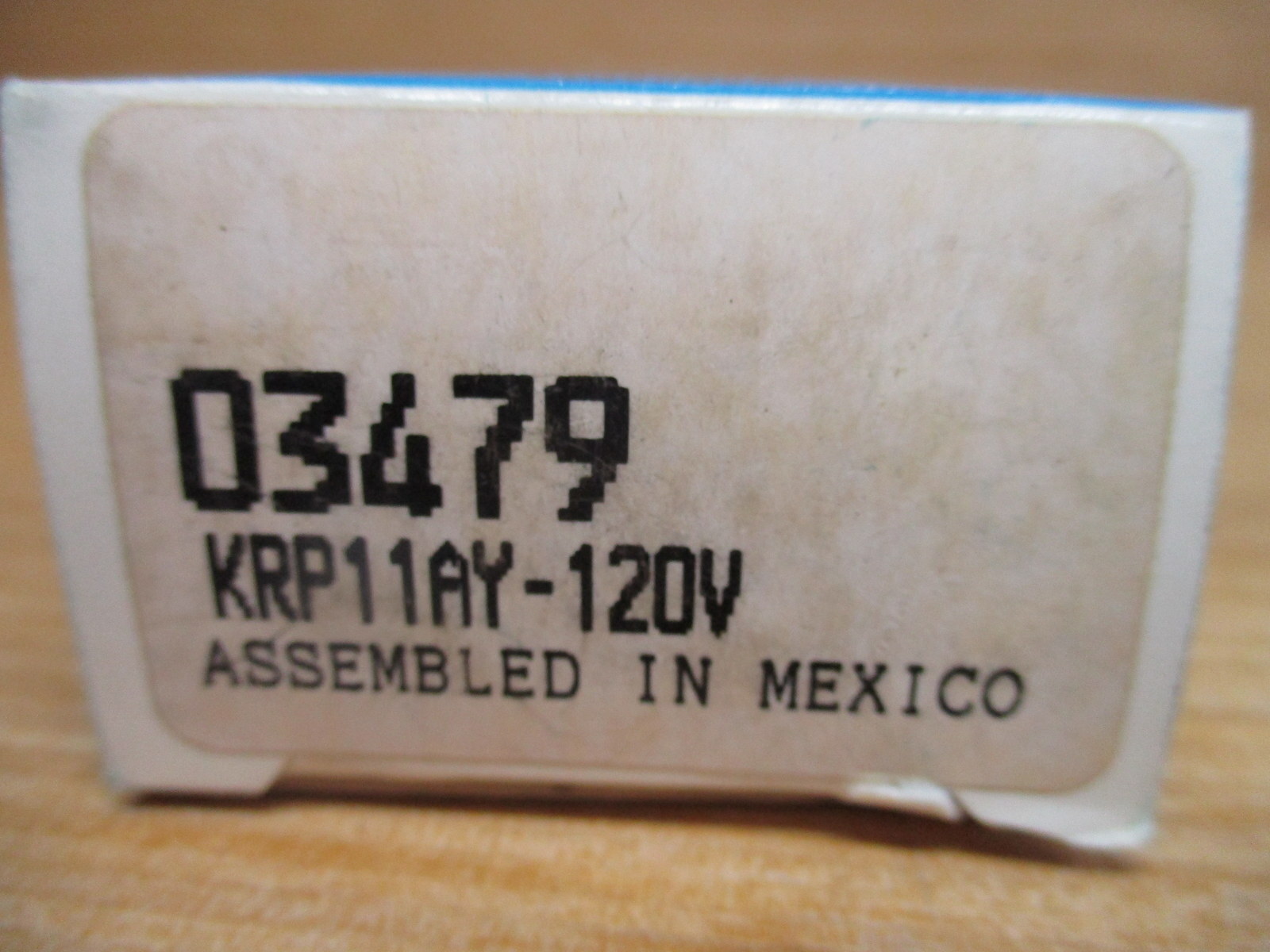 AMF Potter & Brumfield KRP11AY-120V Relay KRP11AY120V