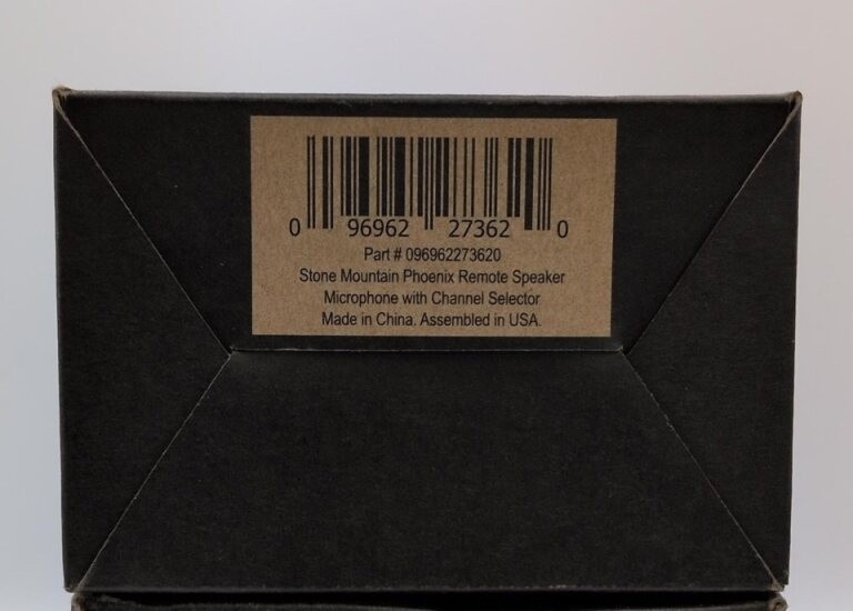 Sonim Stone Mountain Phoenix Remote Speaker Microphone