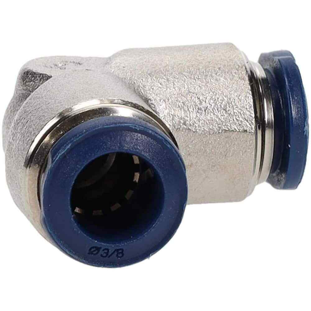 PRO SOURCE Elbow Union Push-to-Connect Fittings: 3/8″ x 3/8″ Tube OD (5 Pack)