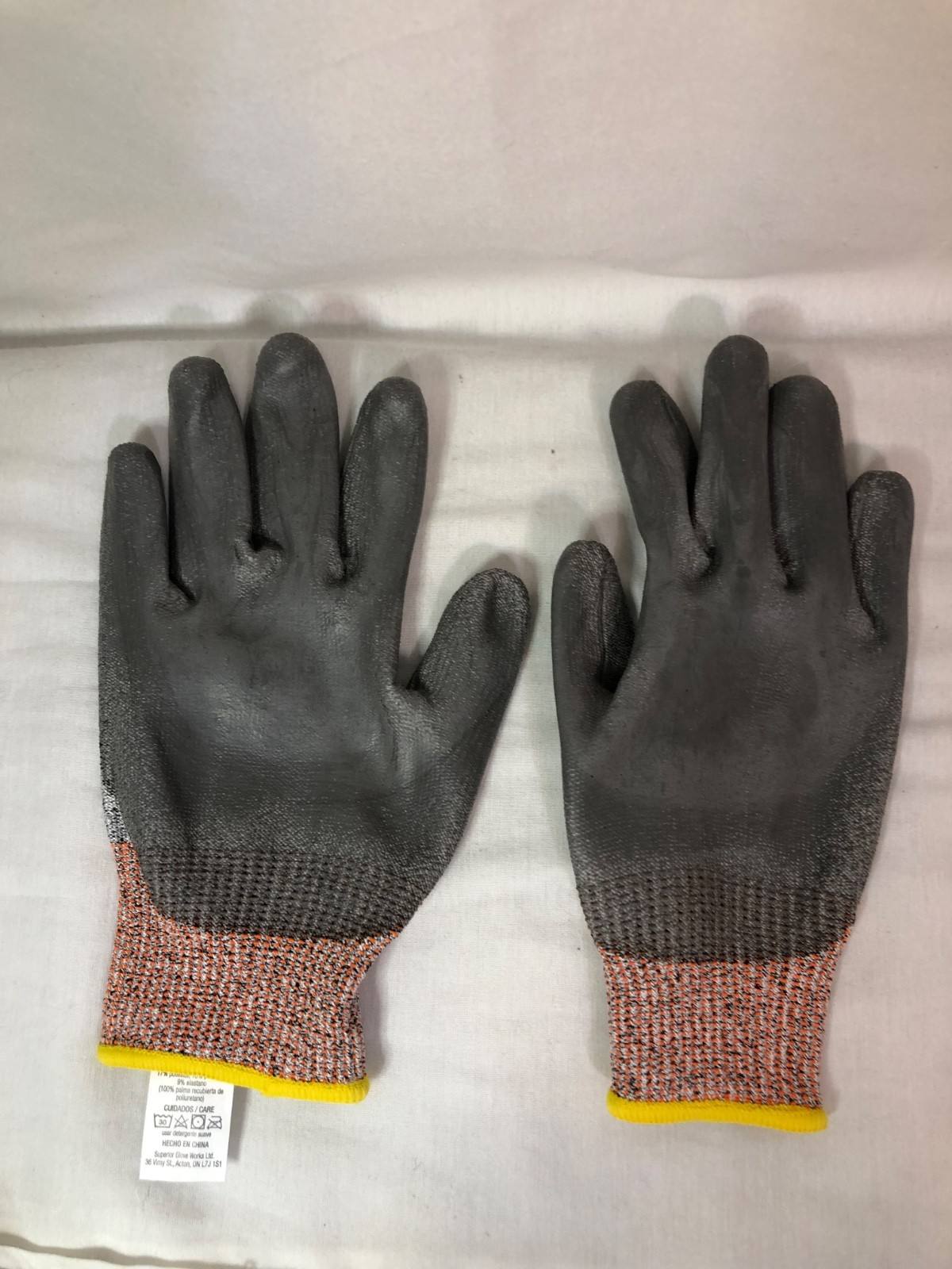 Superior Glove STAFGPU Cut Resistant Coated Gloves, Cut Level A5 Medium