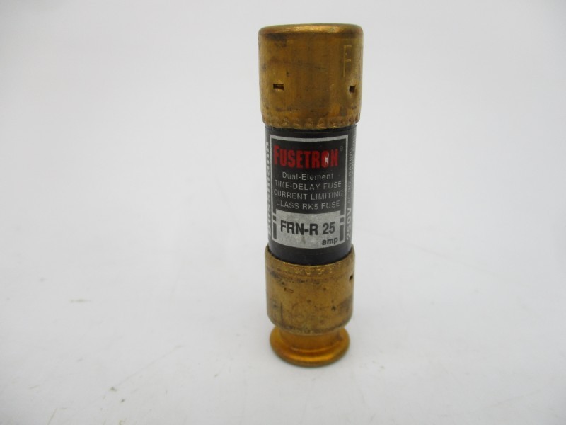 BUSSMANN FRN-R-25 250VAC 25A (PKG OF 10) (WH/BK) NSMP