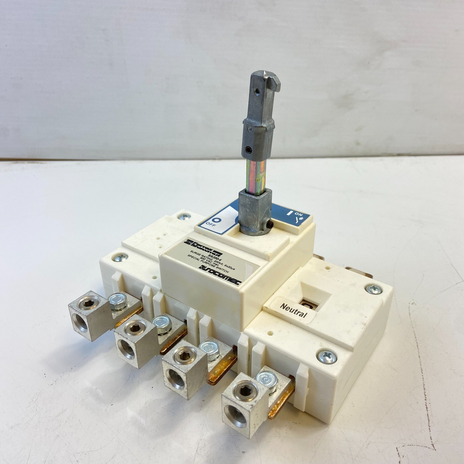 FERRAZ SHAWMUT SS200-4 SPECIAL PURPOSE SWITCH 600VAC