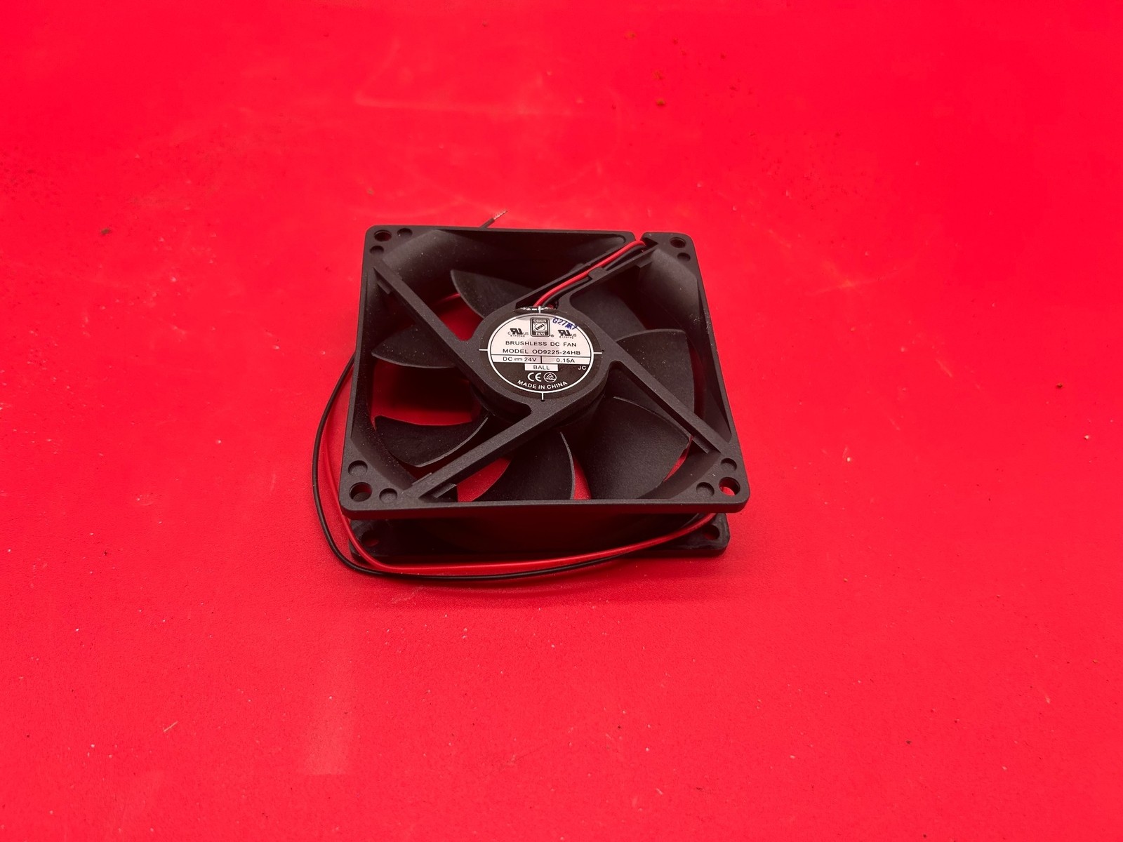 Orion Fans OD9225-24HB Fans & Blowers Fan 92×25 24VDC Ball Wire 50cfm 33dBA