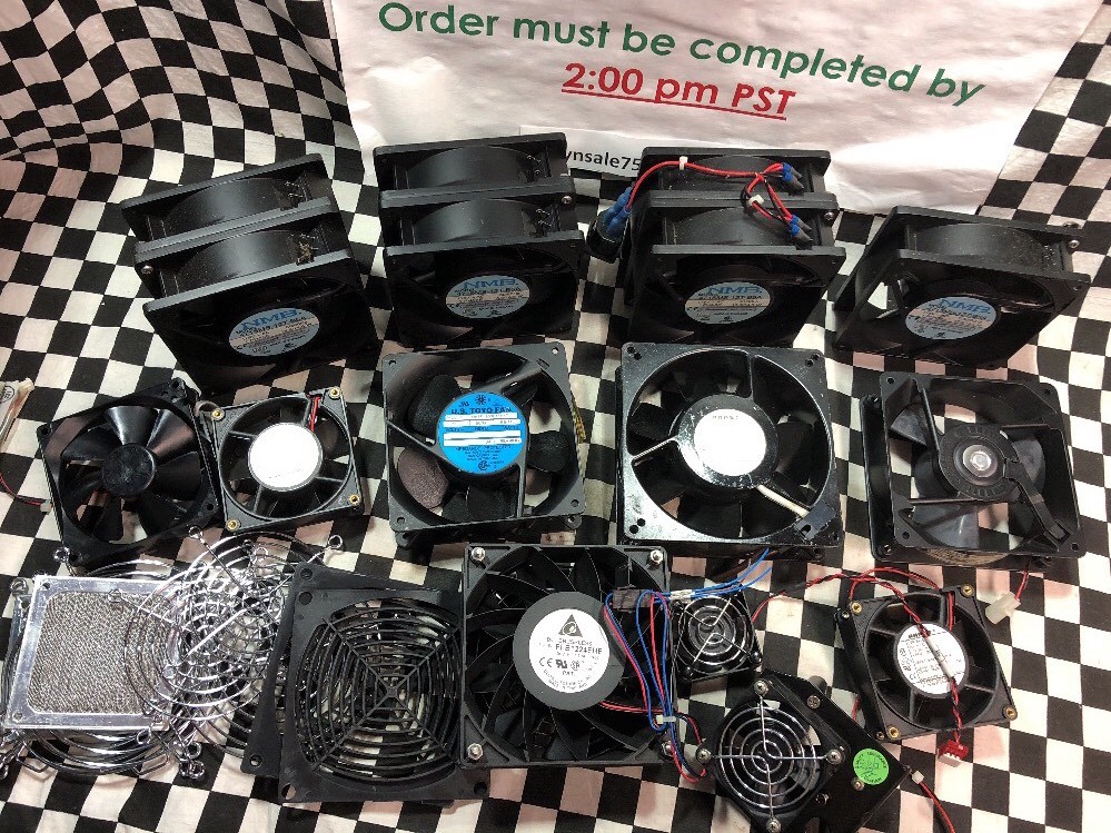 15x COMAIR NMB TOYO FAN 4715MS-12T-B5A 5606S USTF12038115T FFB1224EHE 8414