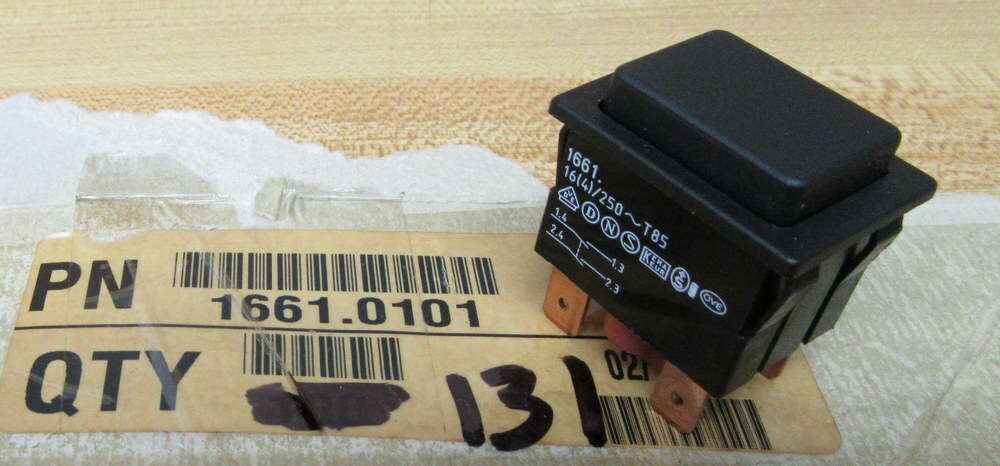 Marquardt 1661.0101 Push Button/Switch 16610101 (Pack of 6)