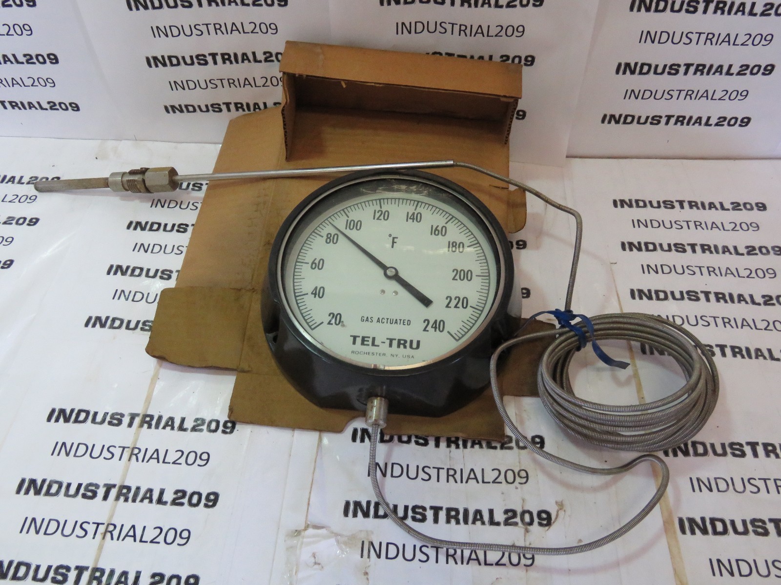 TEL-TRU RT6010 GAS/ACT THERMOMETER NEW