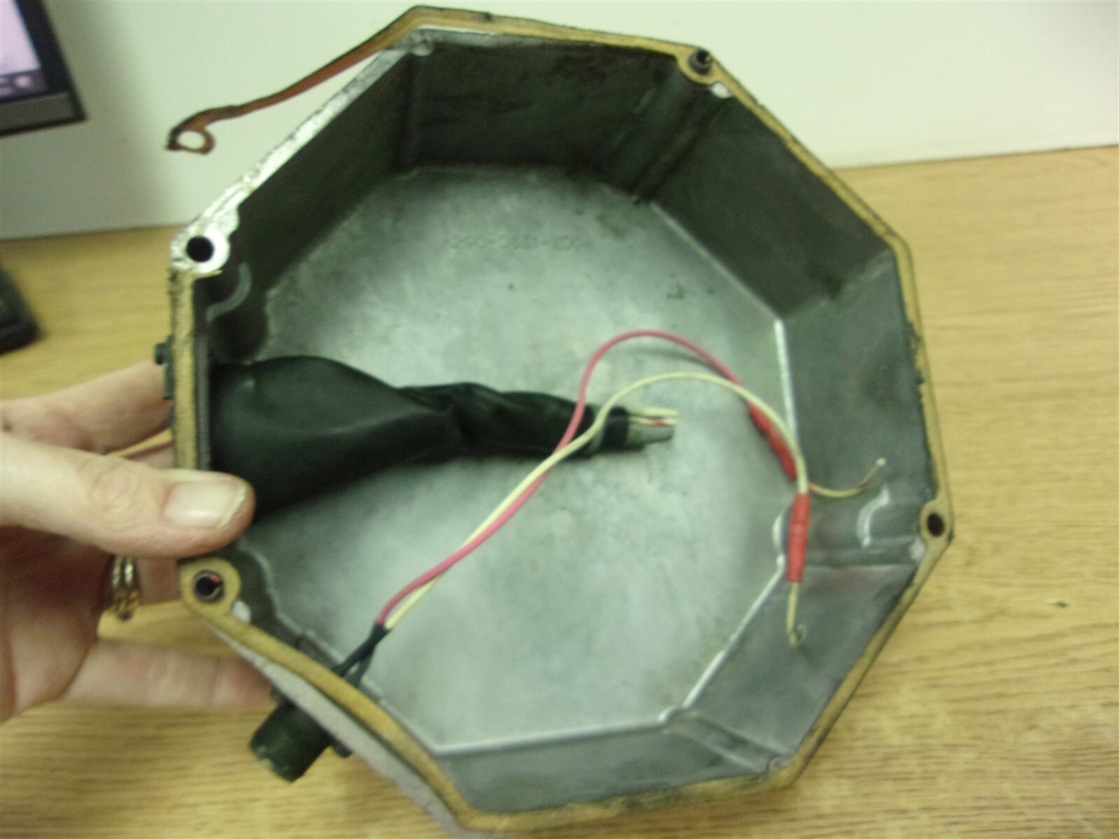 Fanuc A290-0351-X004 Dirty Red Cup Spindle Motor Cover *FREE SHIPPING*