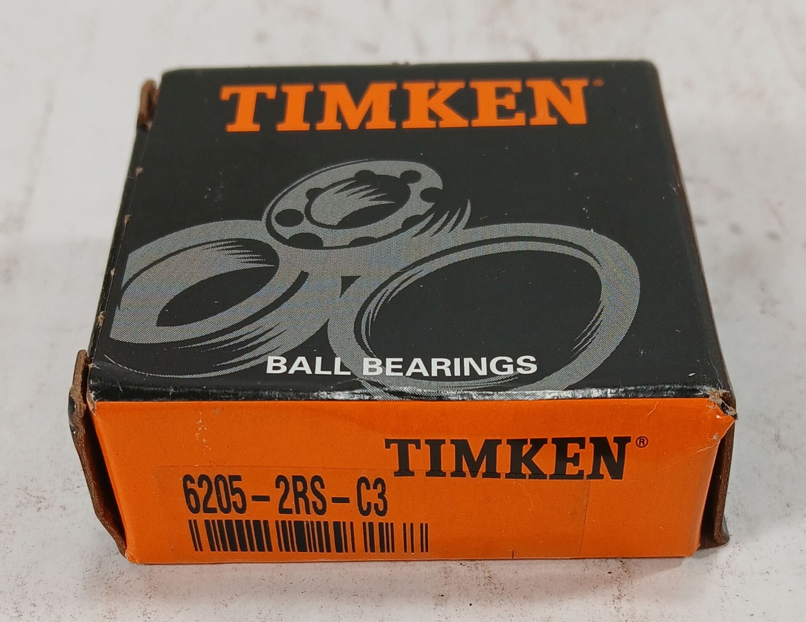 1 NEW TIMKEN 6205-2RS-C3 RADIAL DEEP GROOVE BALL BEARING NIB ***MAKE OFFER***