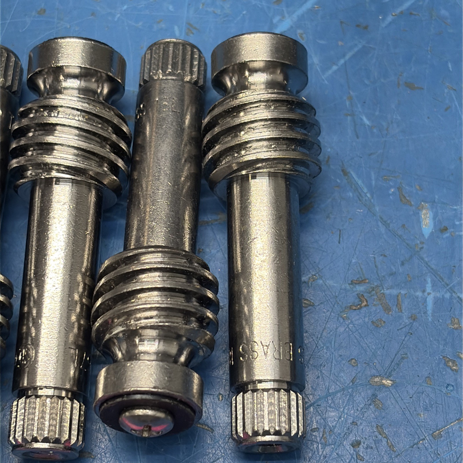 (6) T&S Brass 000812-25 Spindle, Left Hand, Faucet, Brass NNB + Warranty