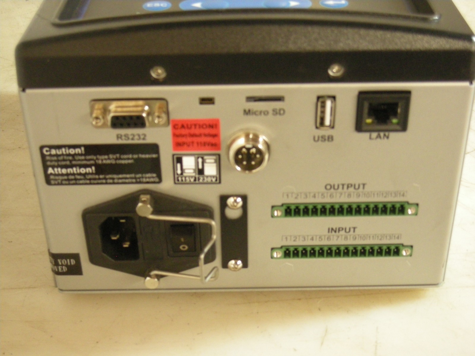 Delta Regis DR-XTC1 Transducer Controller Input Voltage AC 115/230V