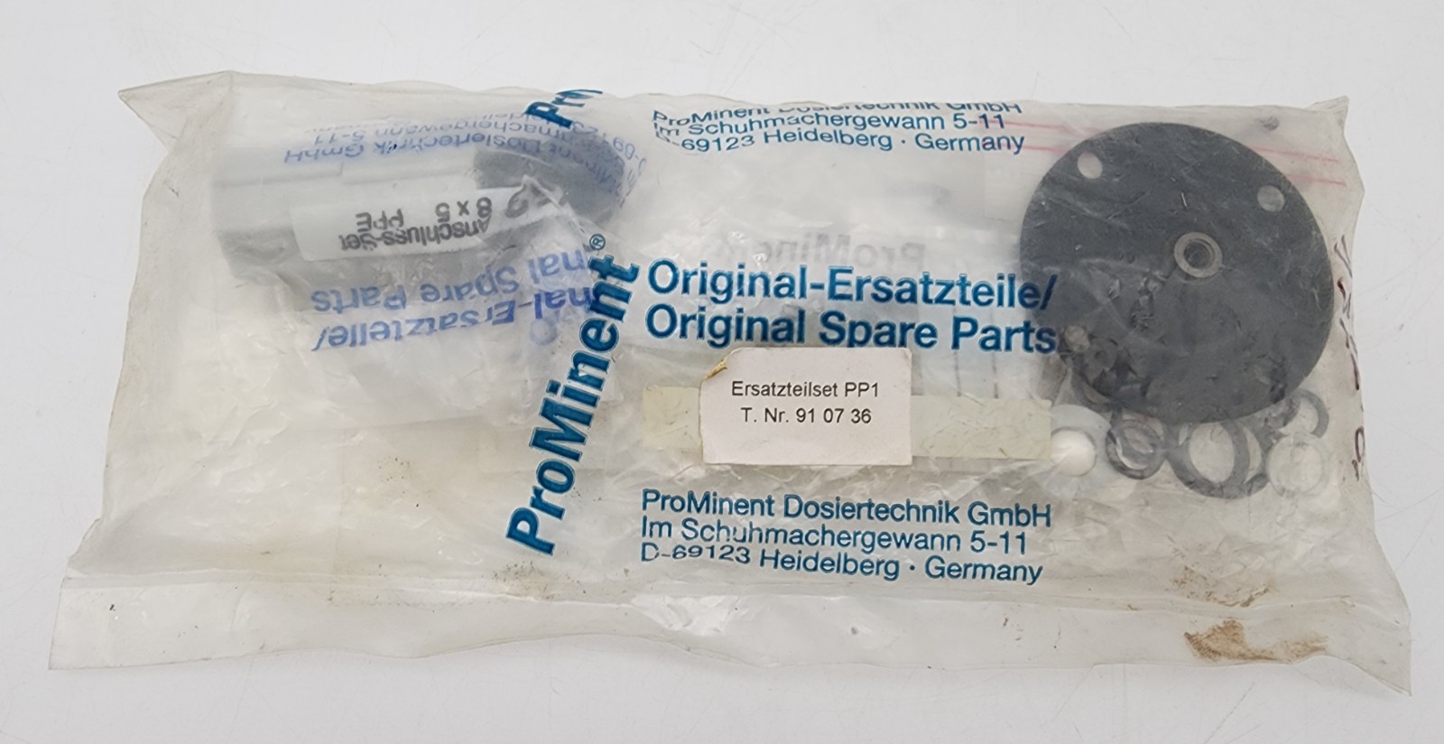 PROMINENT 910736 PP1 SPARE PARTS REBUILD KIT DURR ECOCLEAN 910736 *NDA AVAILABLE