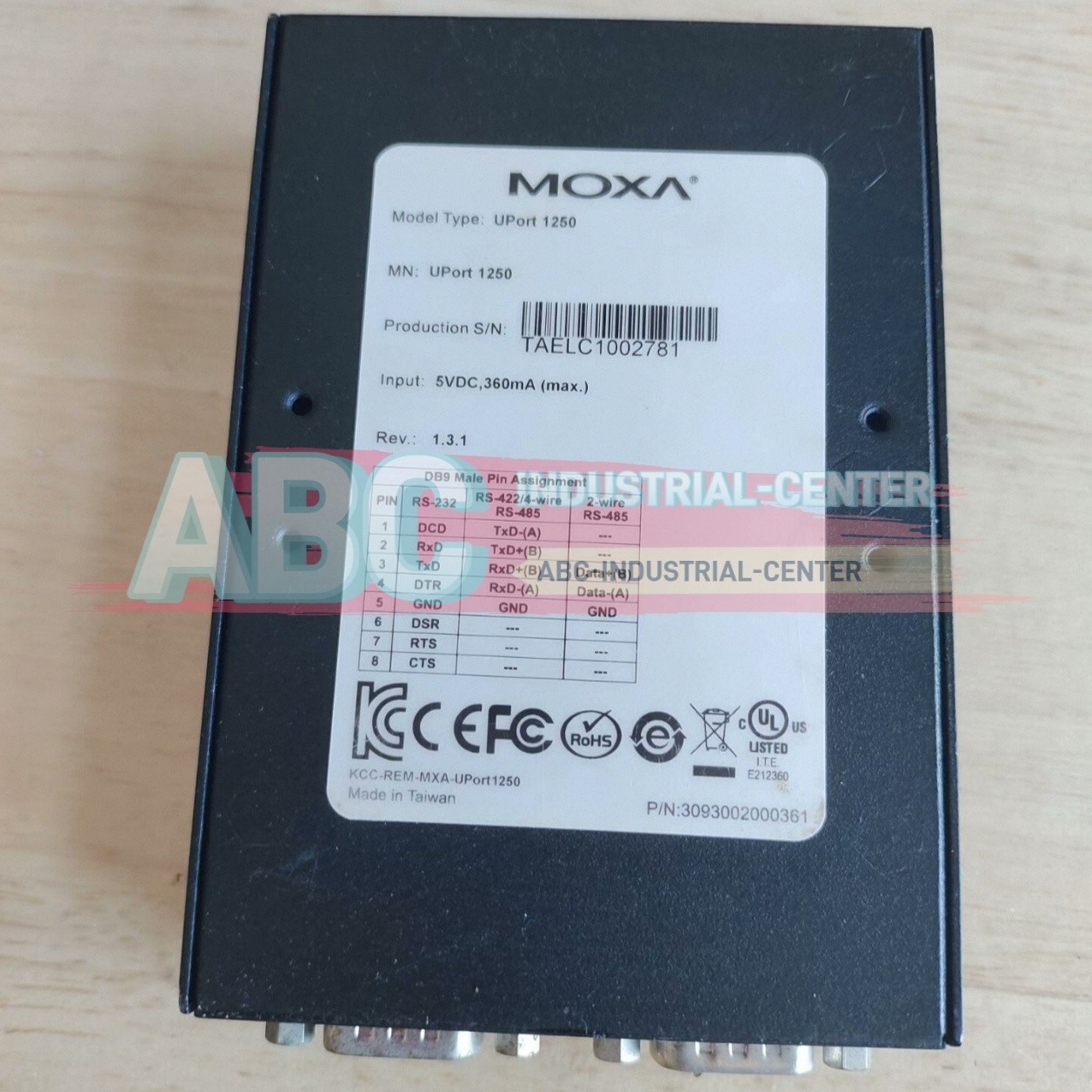 MOXA UPort 1250 Interface Converter#1pcs new in box