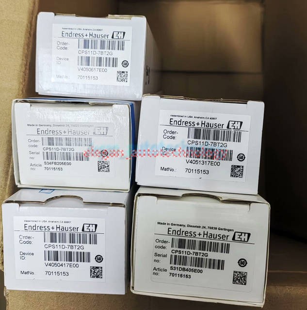 1PC New Endress+Hauser CPS11D-7BT2G pH electrode