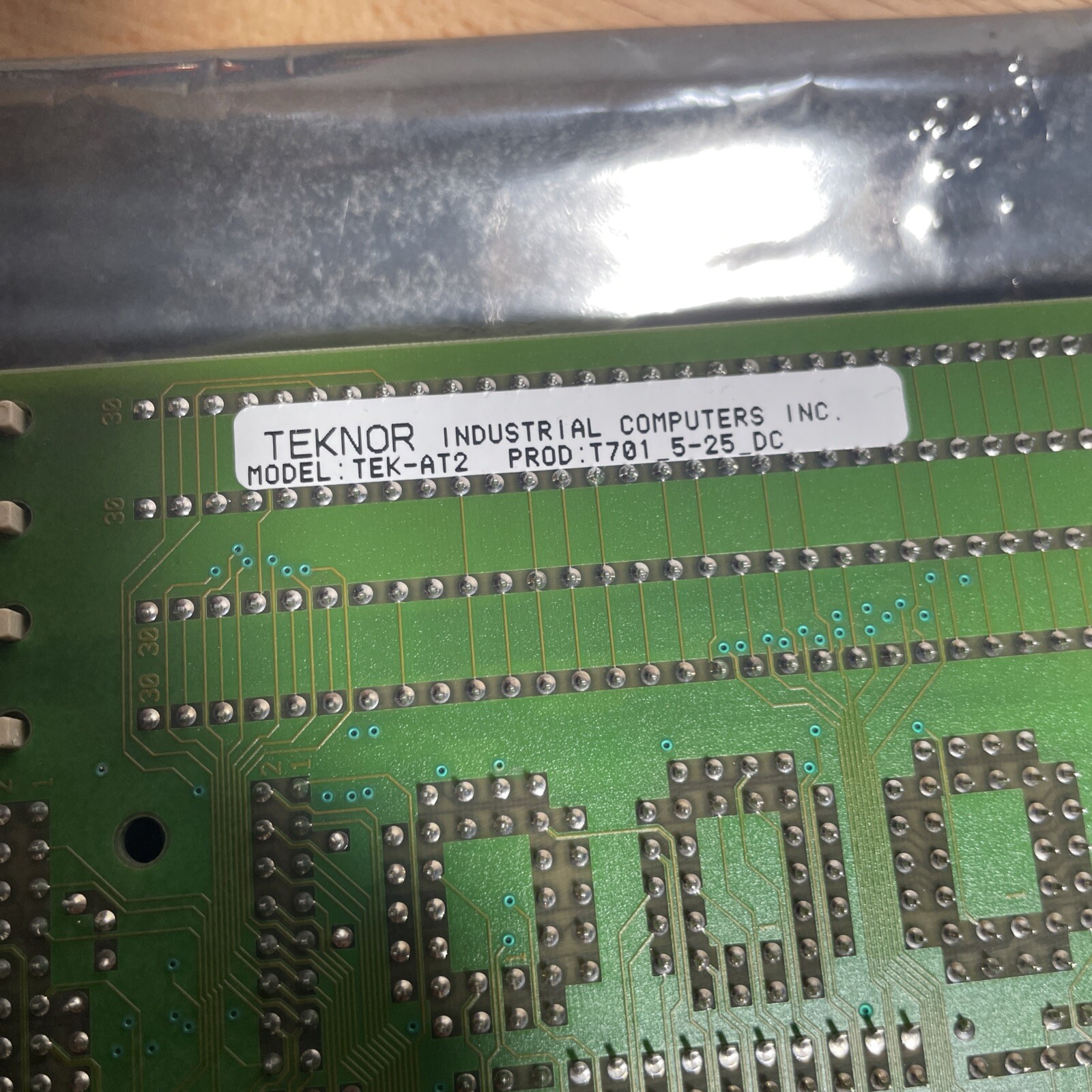Teknor Industrial Computers – Model Tek-AT2 – Product # T701_5-25_DC