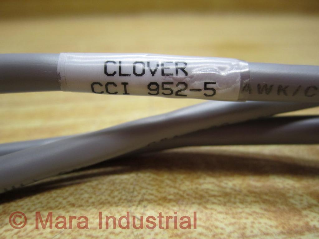 Mohawk/CDT CCI 952-5 Clover Cat 5 Patch Cable 55 Inches CCI9525 (Pack of 12)