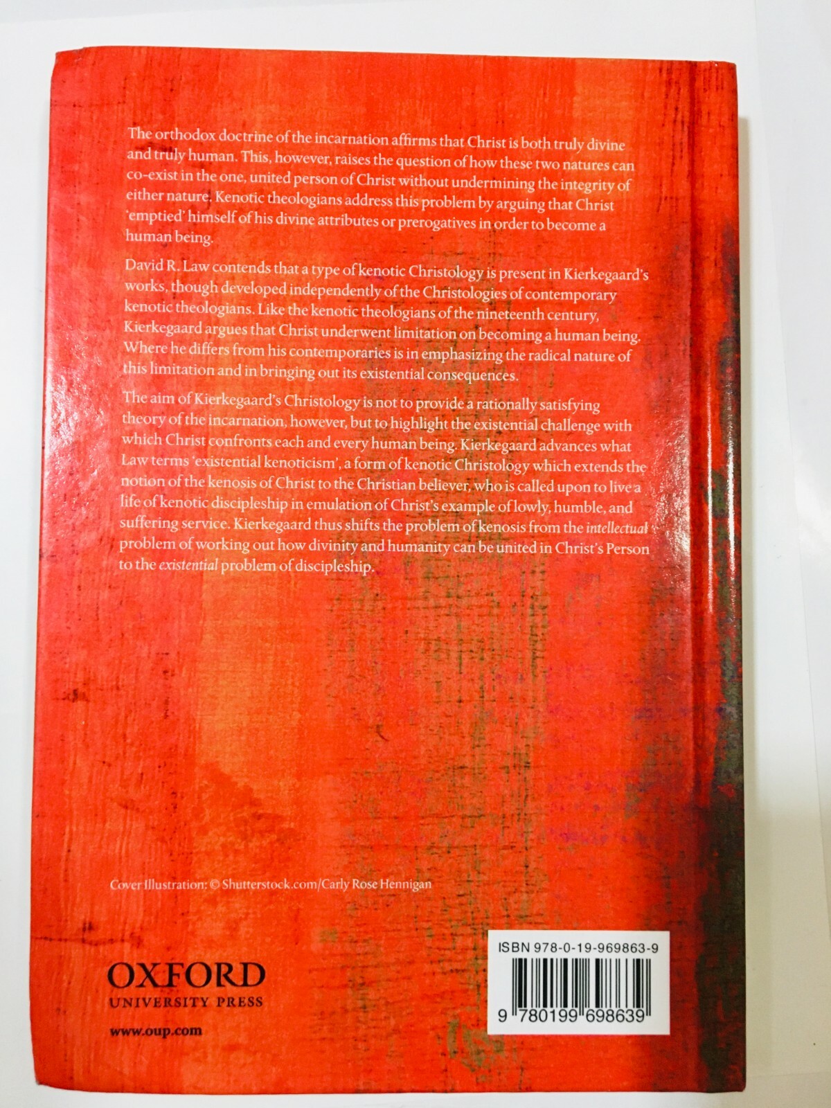Kierkegaard’s Kenotic Christology book Oxford