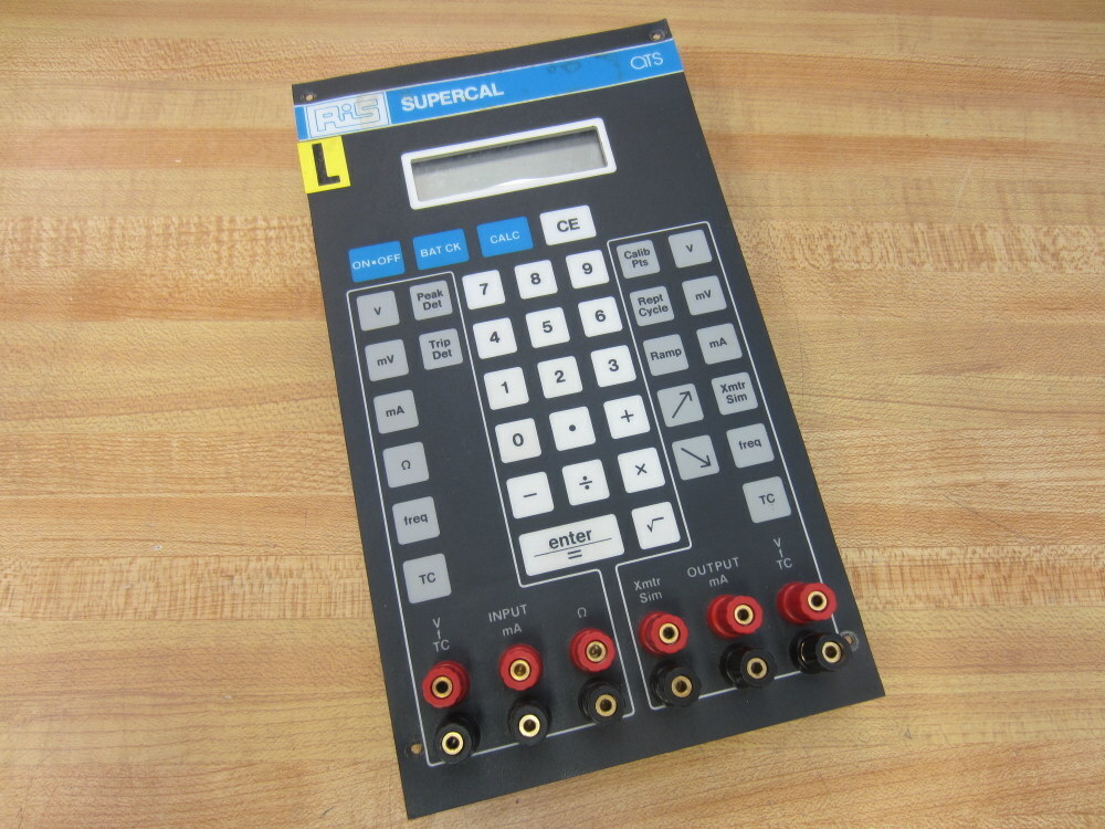 RiS CL6000 Supercal ATS Meter Panel Panel Only