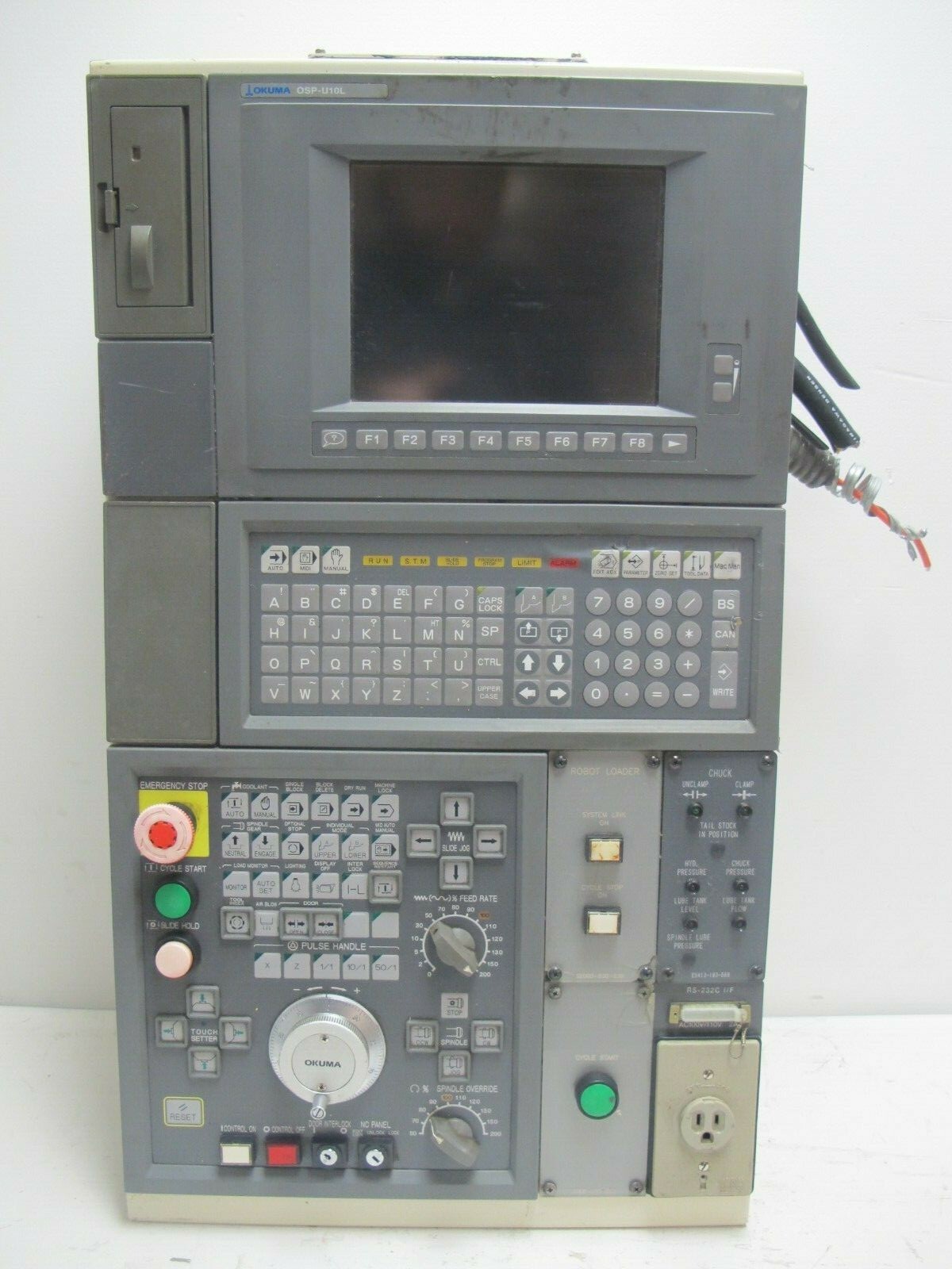 OKUMA OSP-U10L CNC Machine Control Panel Controller OSPU10L Lathe Operator 0SP