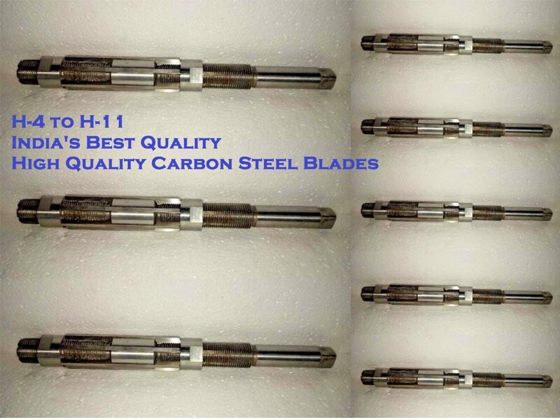 8 Pcs ADJUSTABLE HAND REAMER SET H-4 to H-11 SIZES 15/32″ TO 1-1/16″ + FREE SHIP