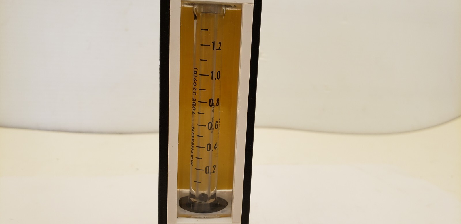 LINDE J1-A3401-J209 FLOWMETER, 0-1.3 SLPM, NNB
