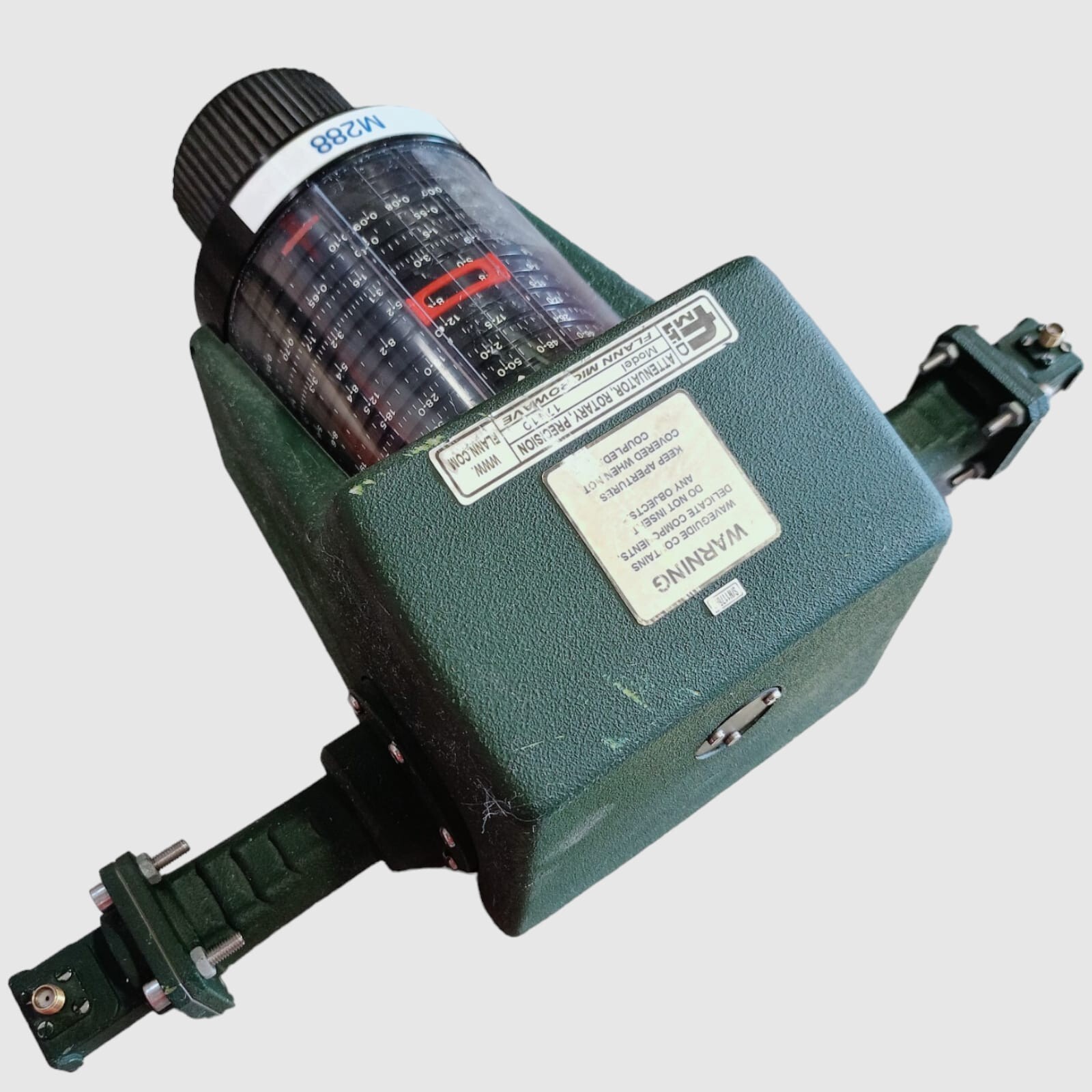 Flann Microwave Precision Rotary Vane Attenuators 17110 9.84~15GHz WR75 R120 WG