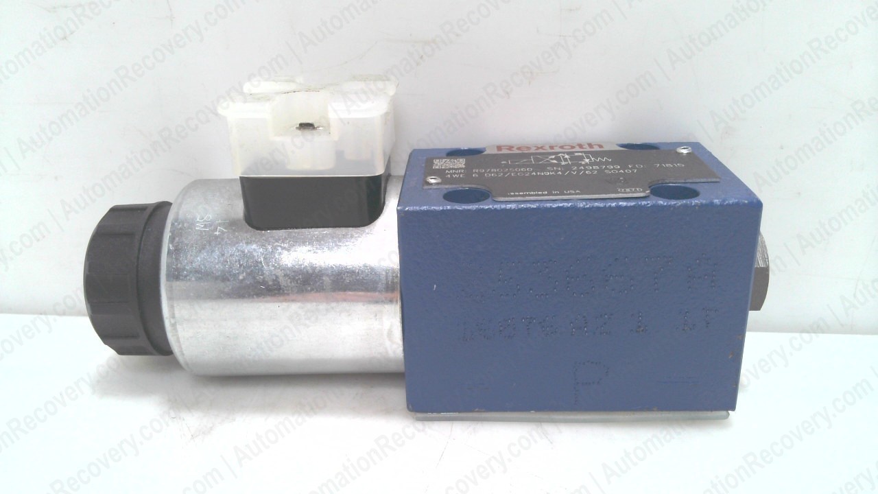 BOSCH REXROTH 4WE-6-D62/EG24N9K4/62, SPOOL VALVER, 978025060 #353140