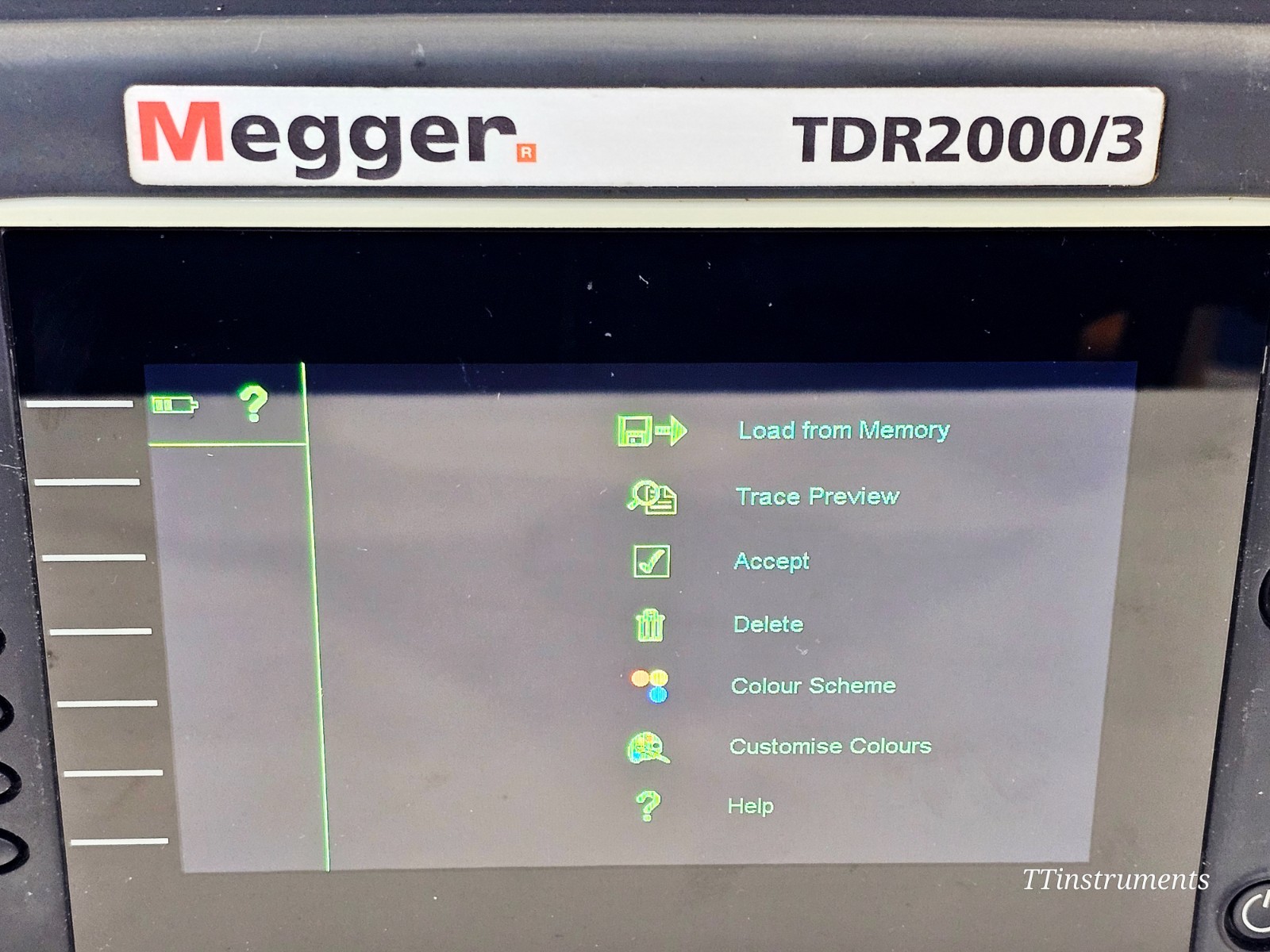 Megger TDR2000/3 Dual Channel Cable Fault Locator TDR 20km