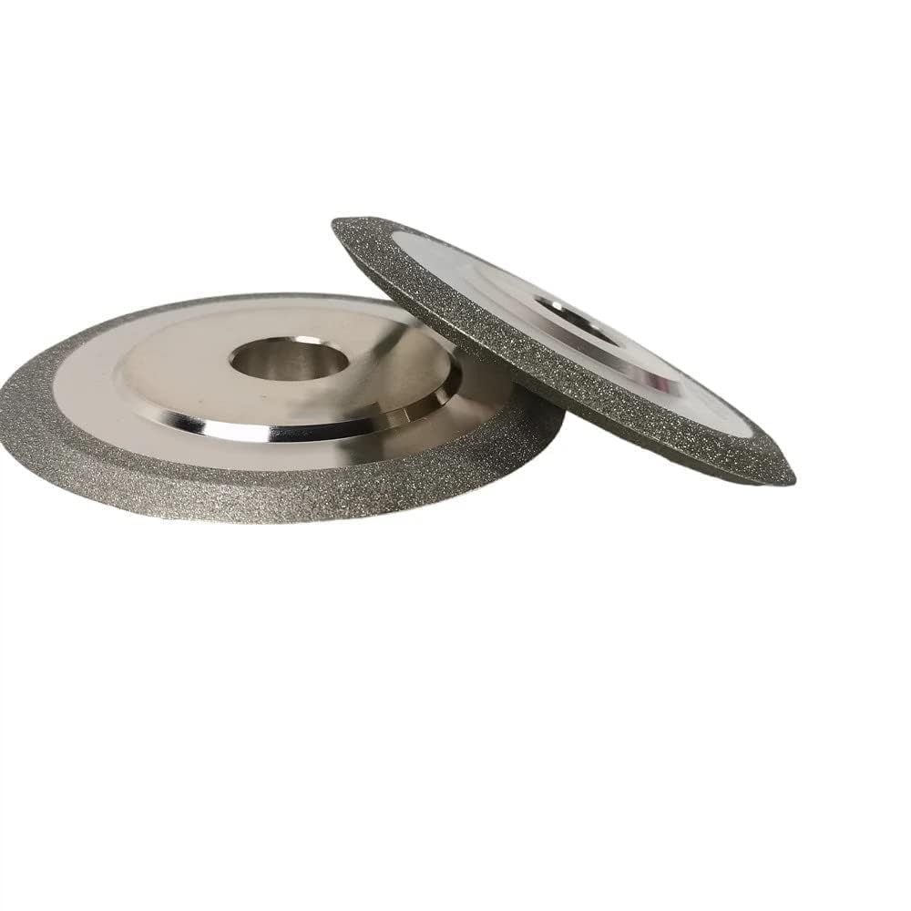 Diamond Grinding Wheel, 4 Inch, V-Shaped Groove, 60 Degree, Electroplated Abr…