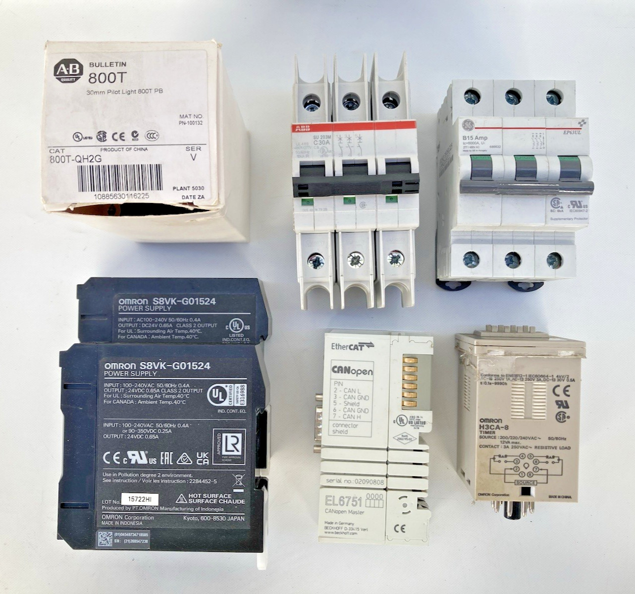 HUGE LOT : Variety of Industrial Components over $2500 combined eBay prices