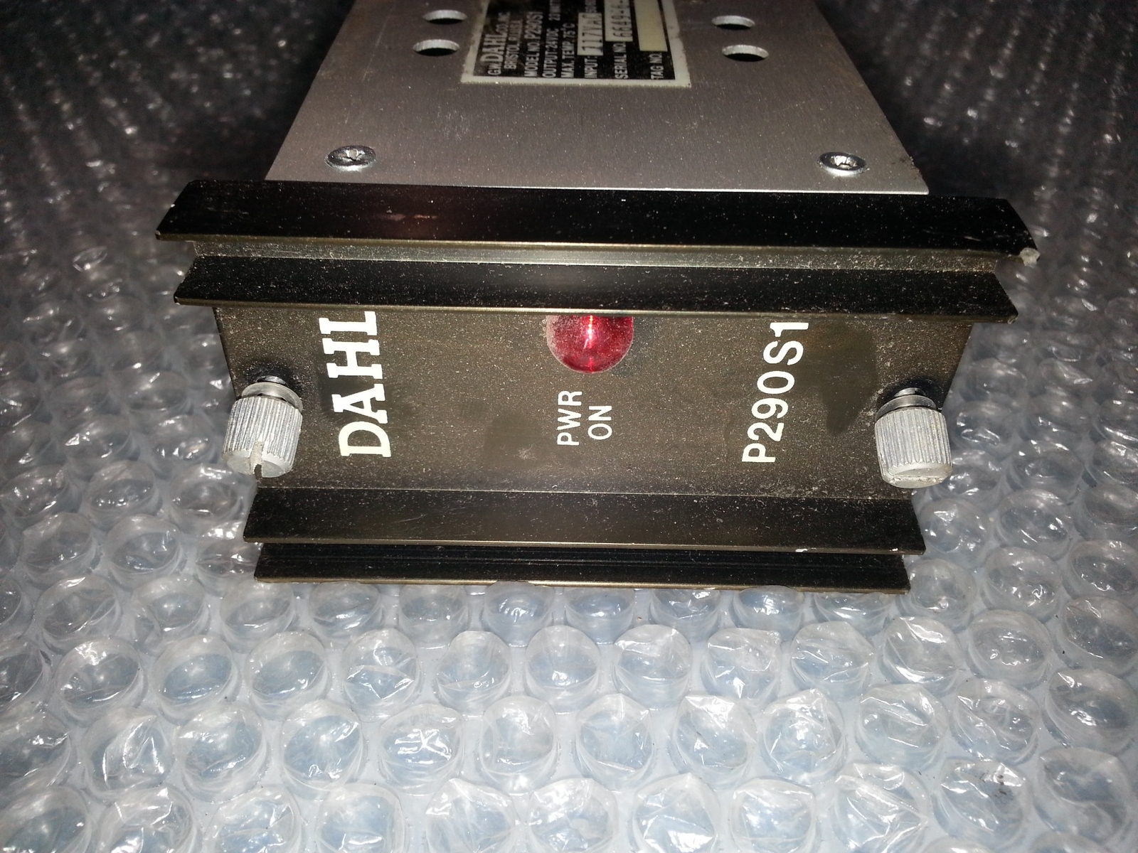 Dahl P290S1 Power Supply 24VDC 23W Input 117VAC 50/60Hz Industrial Control USA
