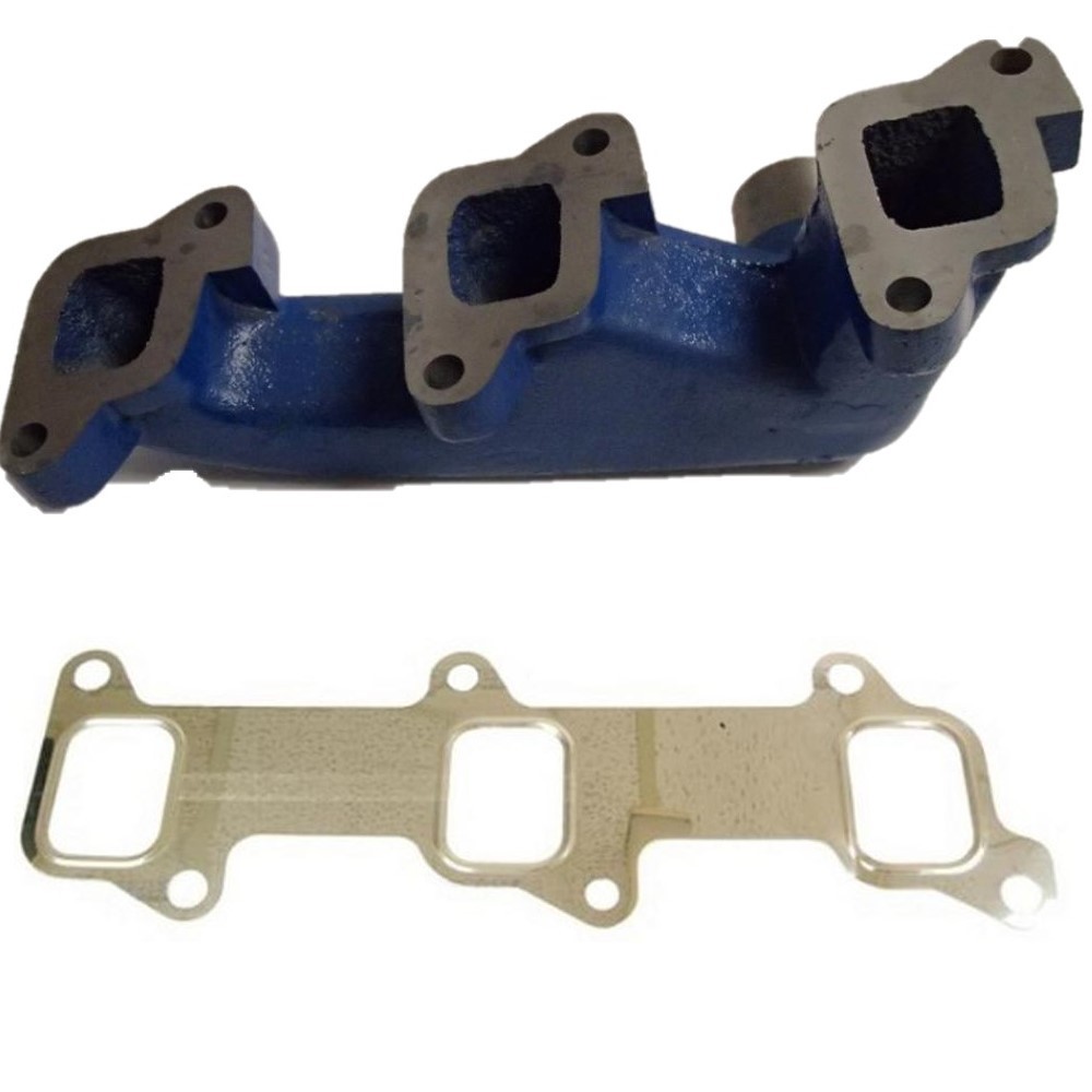 C5NE9430A Horizontal Exhaust Manifold Fits Ford Tractor 2000 3000 4000 4000S