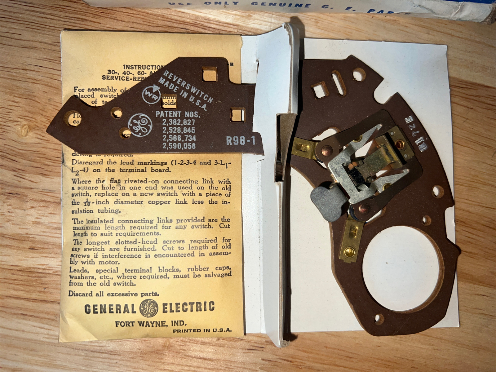 NOS Surplus General Electric General Electric 114A819CA1 **GENUINE** GE