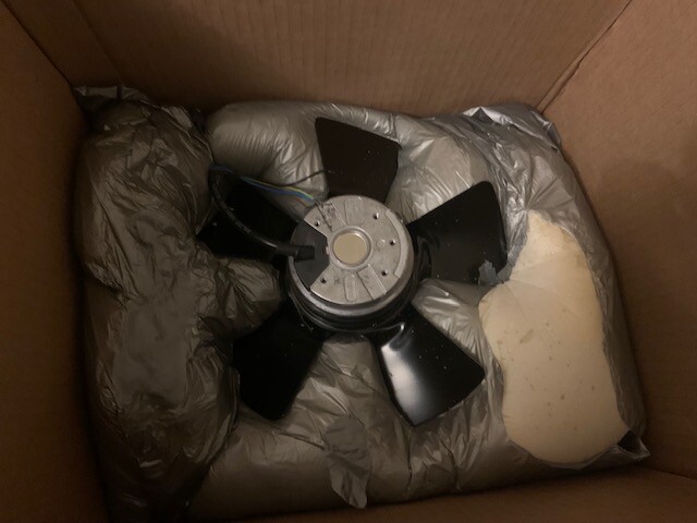 EBM-PAPST A2E250-AE65-55 AC FAN AXIAL BALL BEARING NEW