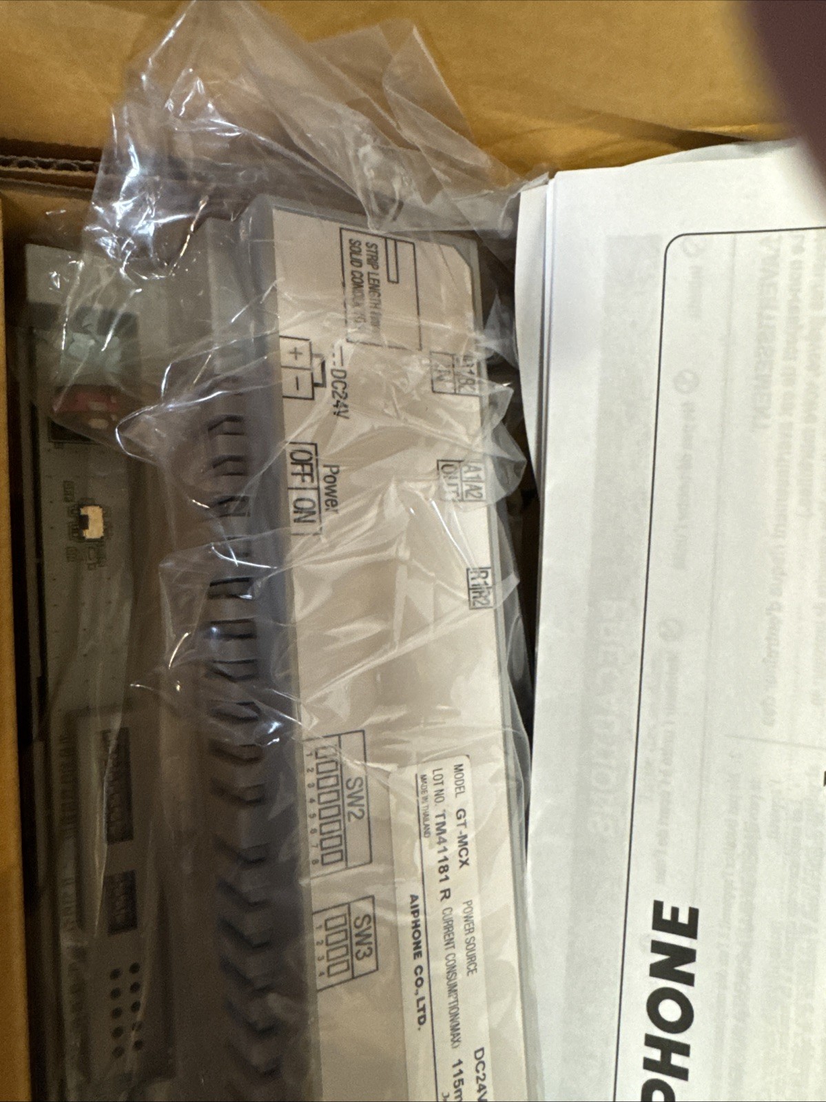 BRAND NEW Aiphone GT-MCX Building-To-Building Network Adaptor