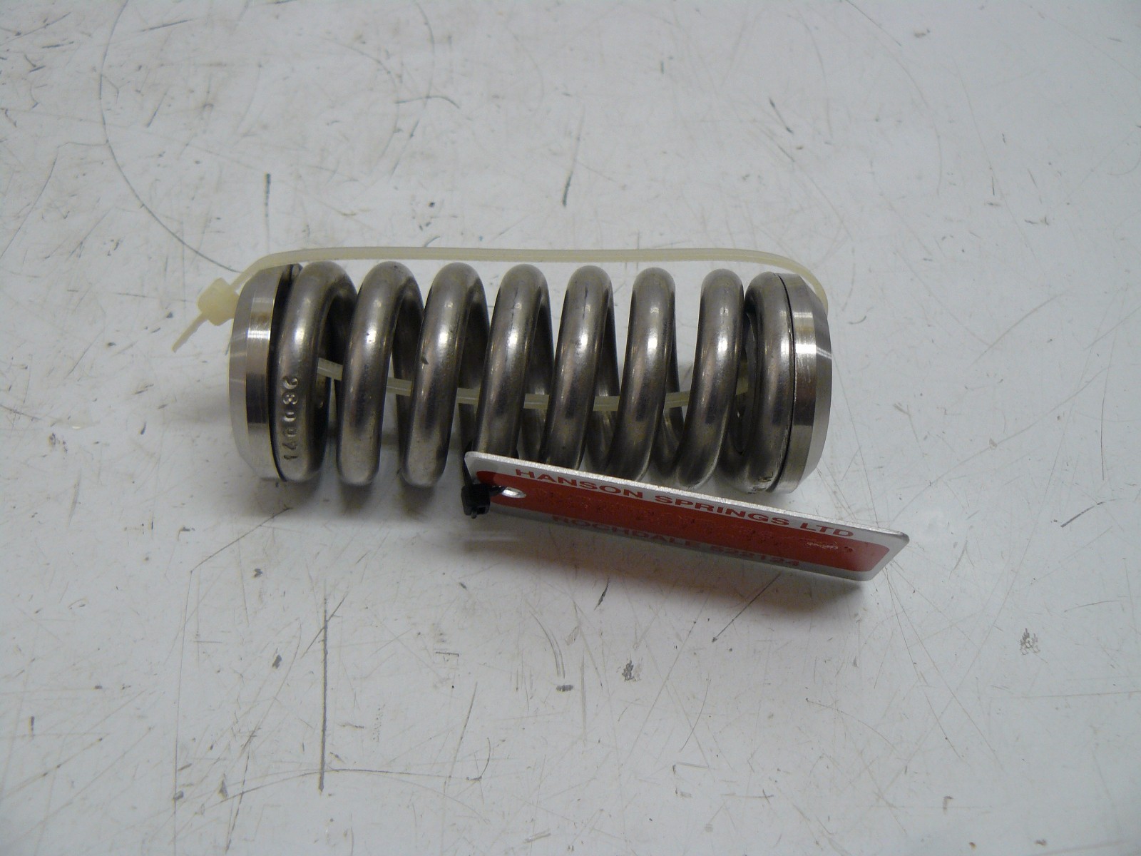 NEW HANSON SPRINGS LTD NX3250 SPRING ASTM A1313-316 3-1/2 INCH LONG X 1-3/8 INCH