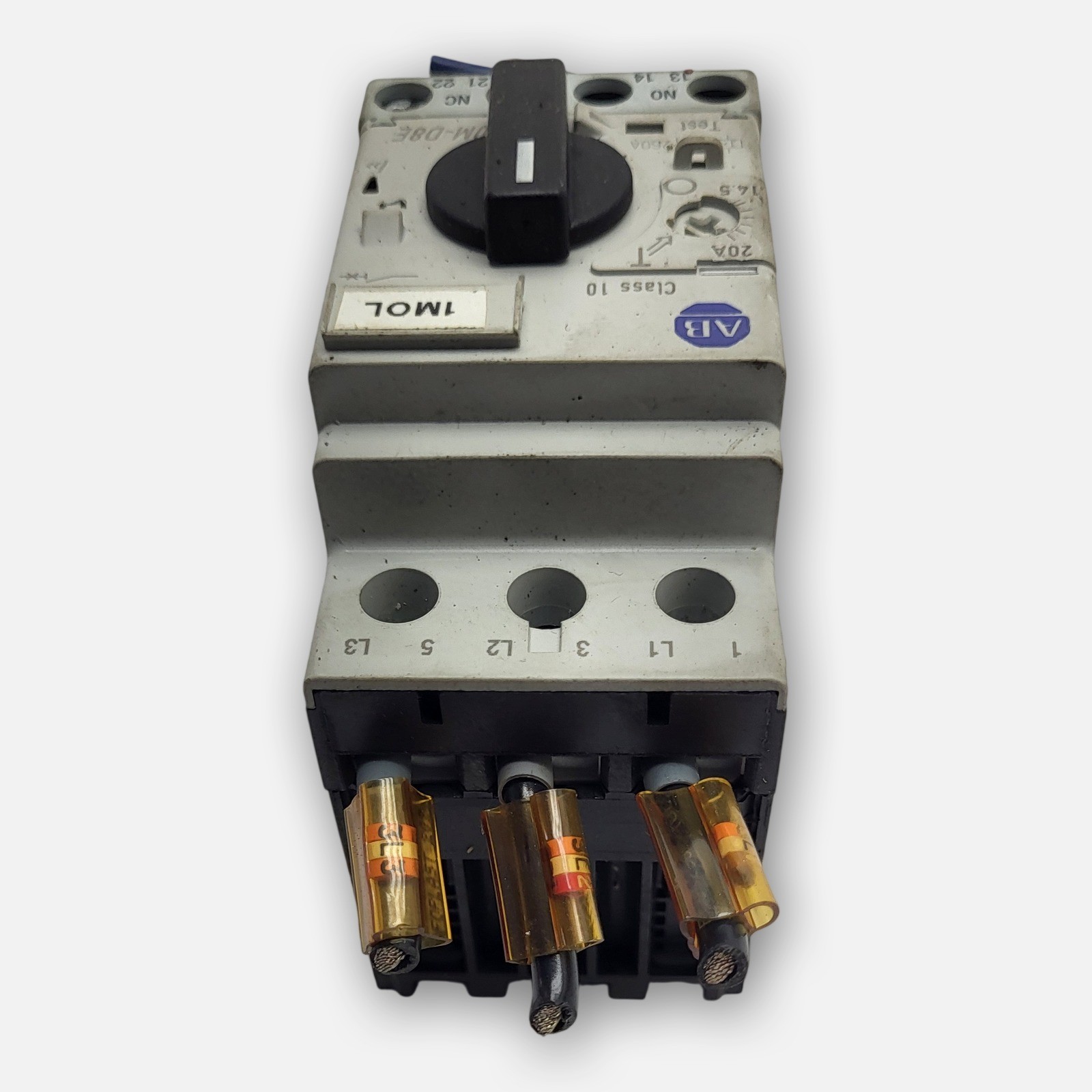 ALLEN BRADLEY 140M-D8E-C20 /C CIRCUIT BREAKER W/ 140M-C-AFA11