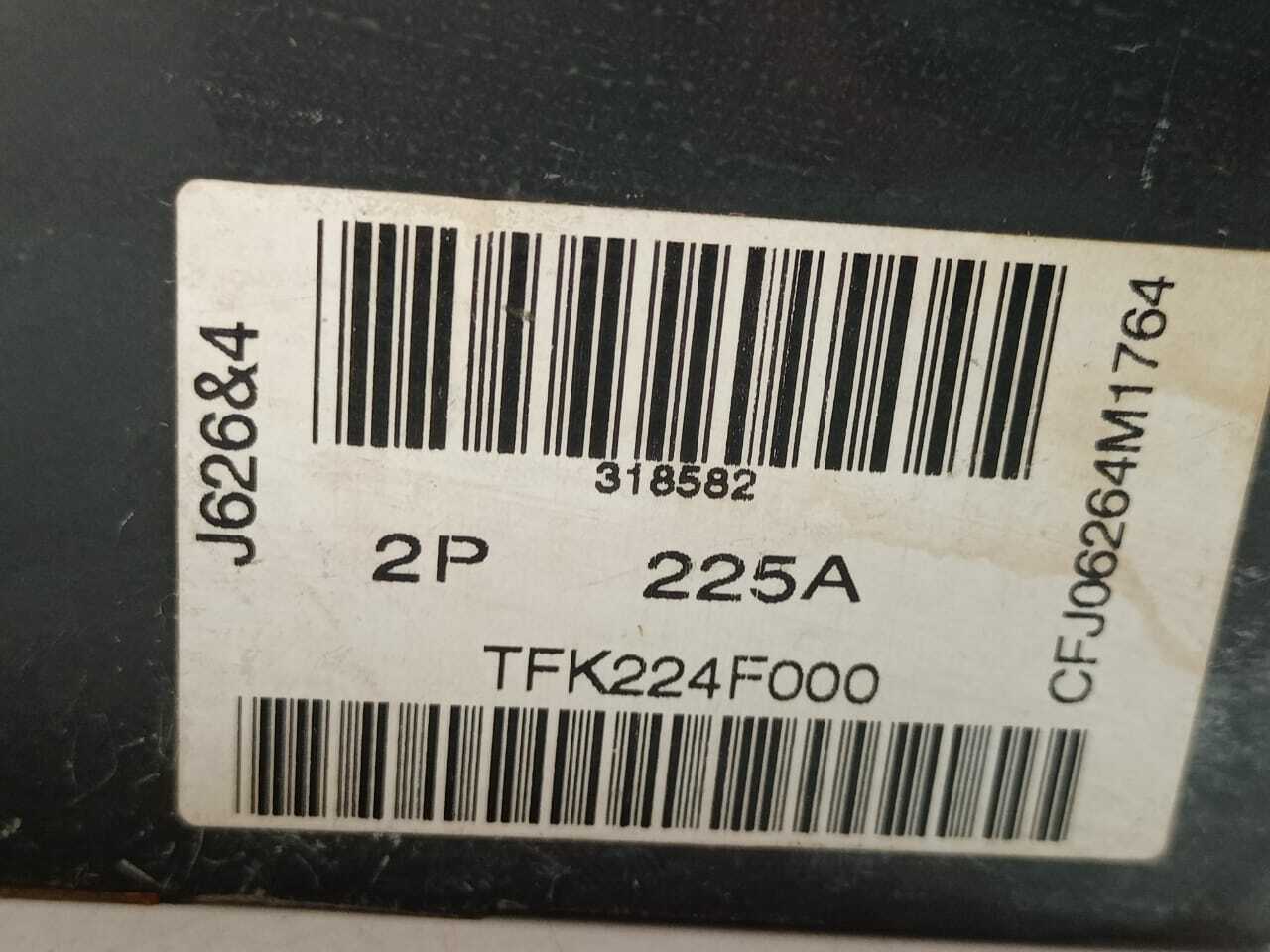 GE TFK224F000 Circuit Beaker 225Amp Max 480Vac