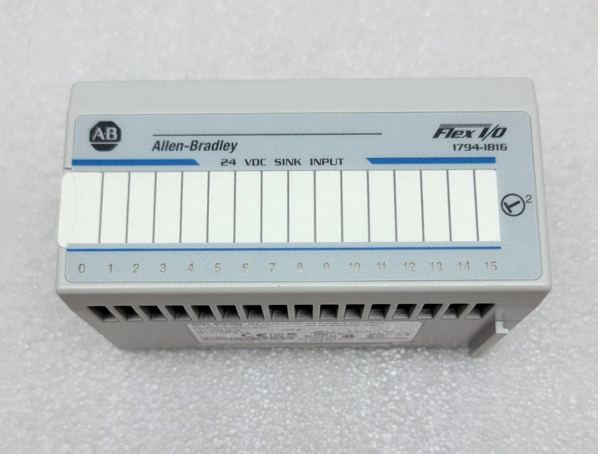 NEW ALLEN BRADLEY 1794-IB16 DIGITAL FLEX I/O INPUT MODULE WITH TB3 BASE
